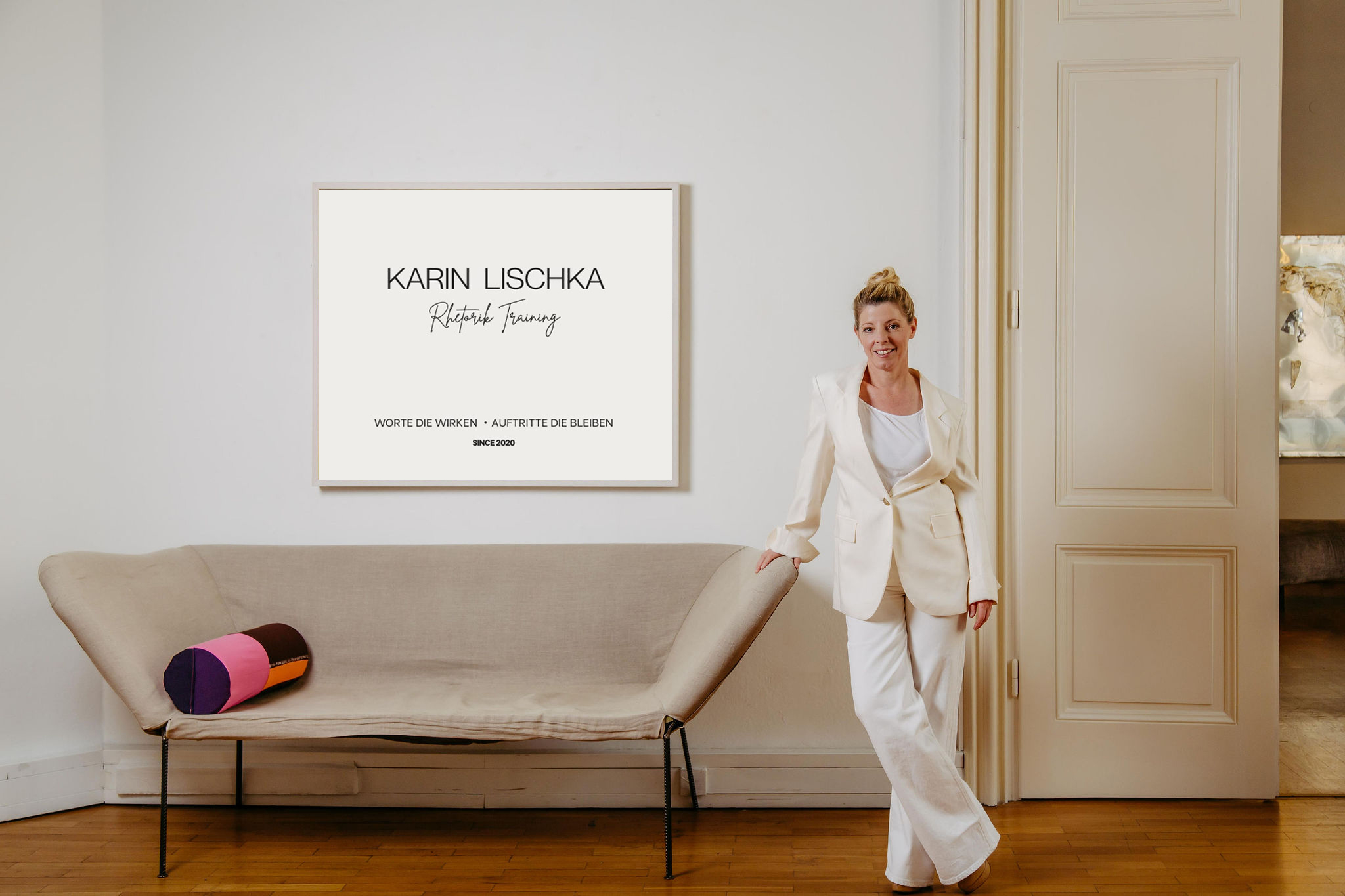Karin Lischka in ihrem Trainingsraum